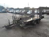 Indespension 3.5 ton Twin Axle Plant Trailer, Ramps, Track Box,