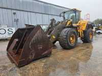 2018 Volvo L220H Wheeled Loader, High Tip Bucket, WLI, Reverse Camera, Auto Lube, A/C