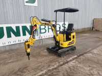 2024 Rock Equipment Tiny Titan 1 Ton excavator with SY350 breaker