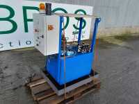 Electric Hydraulic Pack With Electrical control Panel With Single Motor In a Spill Tray