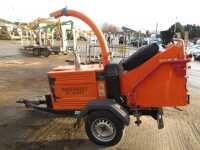 Timber Wolf TW 150DHB Single Axle Chipper ,Kubota Engine