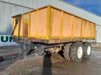 VAPO JPV-28 Side Tipping Trailer, Twin Axel Dual Wheels