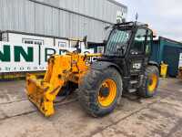 2016 JCB 560-80 Agri Plus Telehandler, Joystick Controls, PUH, Rear Camera , WLI, A/C (Reg. Docs. Available)