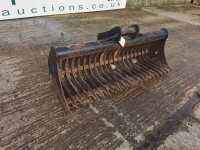 Hardlfe Land Rake 65mm Pins To Suit 13 Ton Excavator