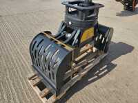 Unused 2024 Mustang GRP250 Hydraulic Rotating Selector Grab, (Declaration Of Conformity Available)