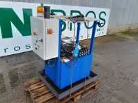 Electric Hydraulic Pack With Electrical control Panel With Double Motor In a Spill Tray