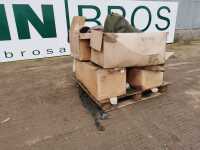 Pallet of Ex Military Pumps (4) with Canvas bags