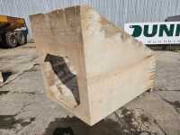 140cm x 190cm x 200cm Headwall (100cm x 100cm Centre)