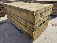 100cm x 200cm x 2400cm Wooden Sleeper (45 of)