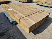 200mm x 200mm x 2400mm Wooden Post (5 of)