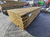 Tanalised Boards 22mm x 150mm x 3000mm (154 Total)