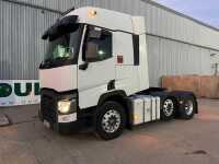 2015 Renault T460 Tractor Unit, 6x2 Mid Lift, Automatic Gear Box, Tipping Gear, Sleeper Cab, A/C, Climate Control (Reg. Docs. & Plating Cert. Available, Tested 2/25)