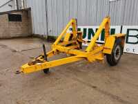 Single Axel Hydraulic Cable Trailer