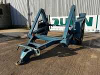 SEB Single Axel Cable Trailer With Hand Hydraulic Pump