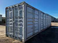 Unused 40' High Cube Container, 4 Side Doors