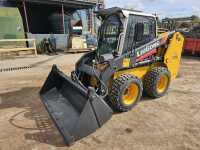 Unused 2024 Liugong LG375B Skidsteer Loader, Piped, Full Cab, A/C, 3 in 1 Bucket