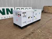 Unused 2025 Ashita Ag3-185ECO 185KVA Static Generator, 6 Cylinder Engine