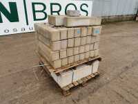 Pallet of curb stones