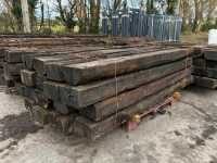 2.5 Meters Used Railway Sleepers (16 of)